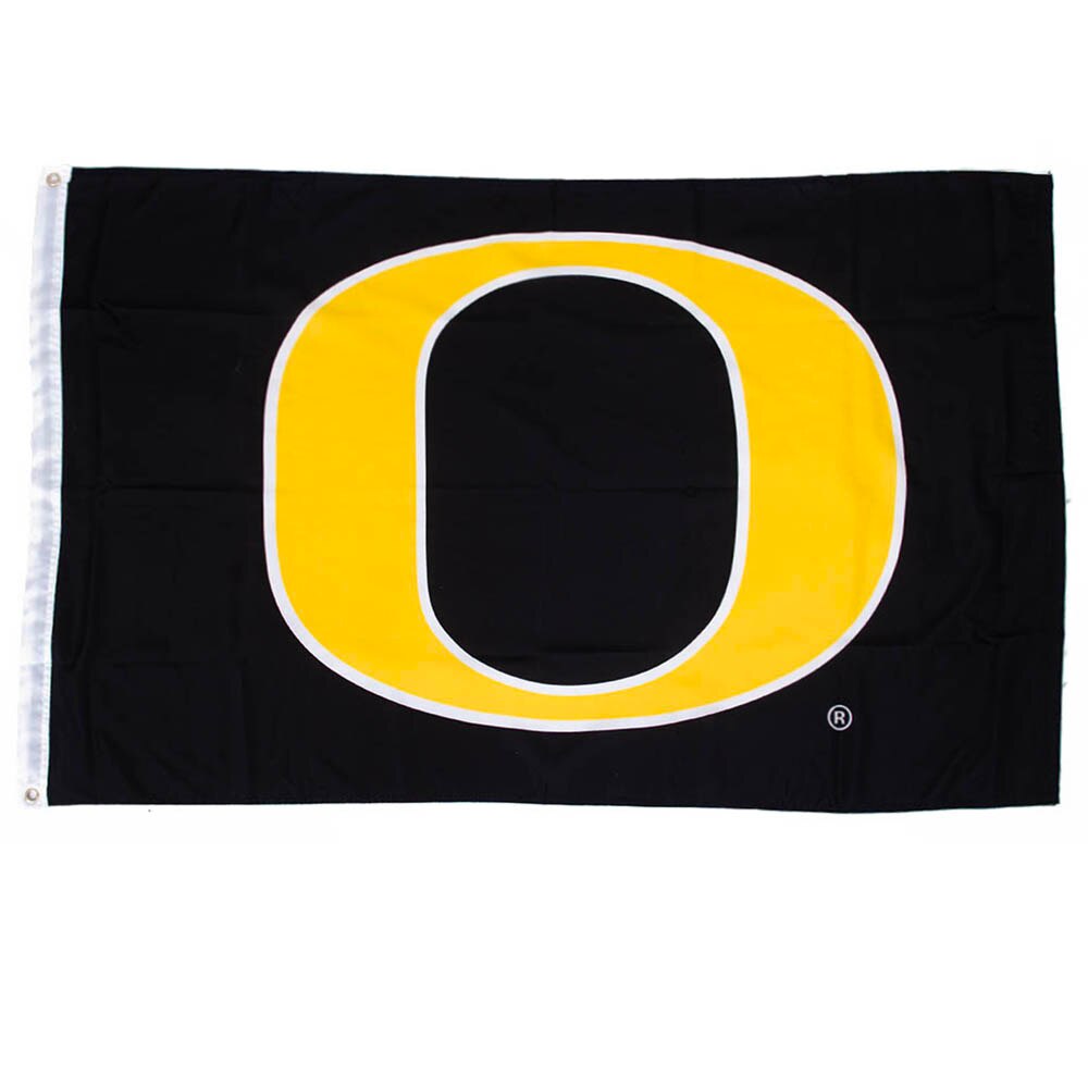 Classic Oregon O, Sewing Concepts, Black, Flags, Home & Auto, 6'x10', Grommets, 943838